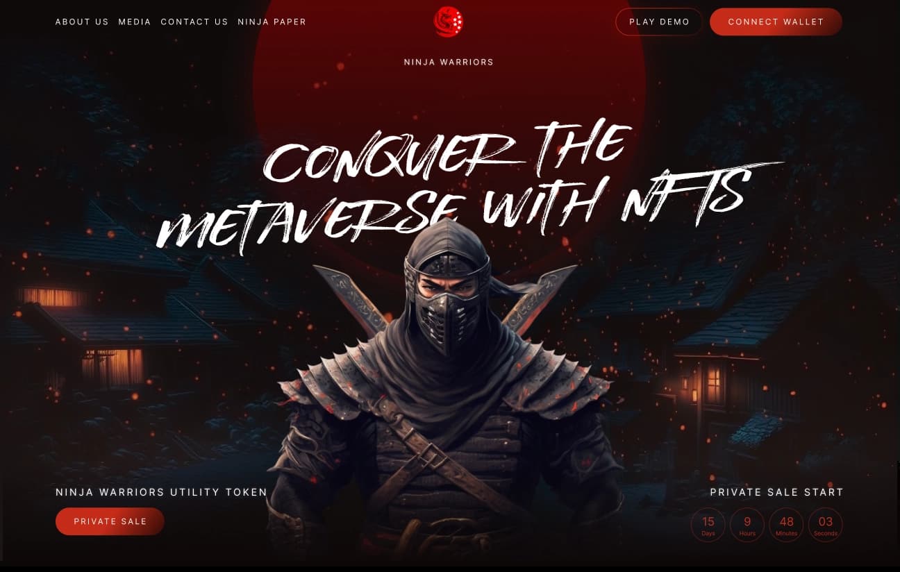 NFT Game Website