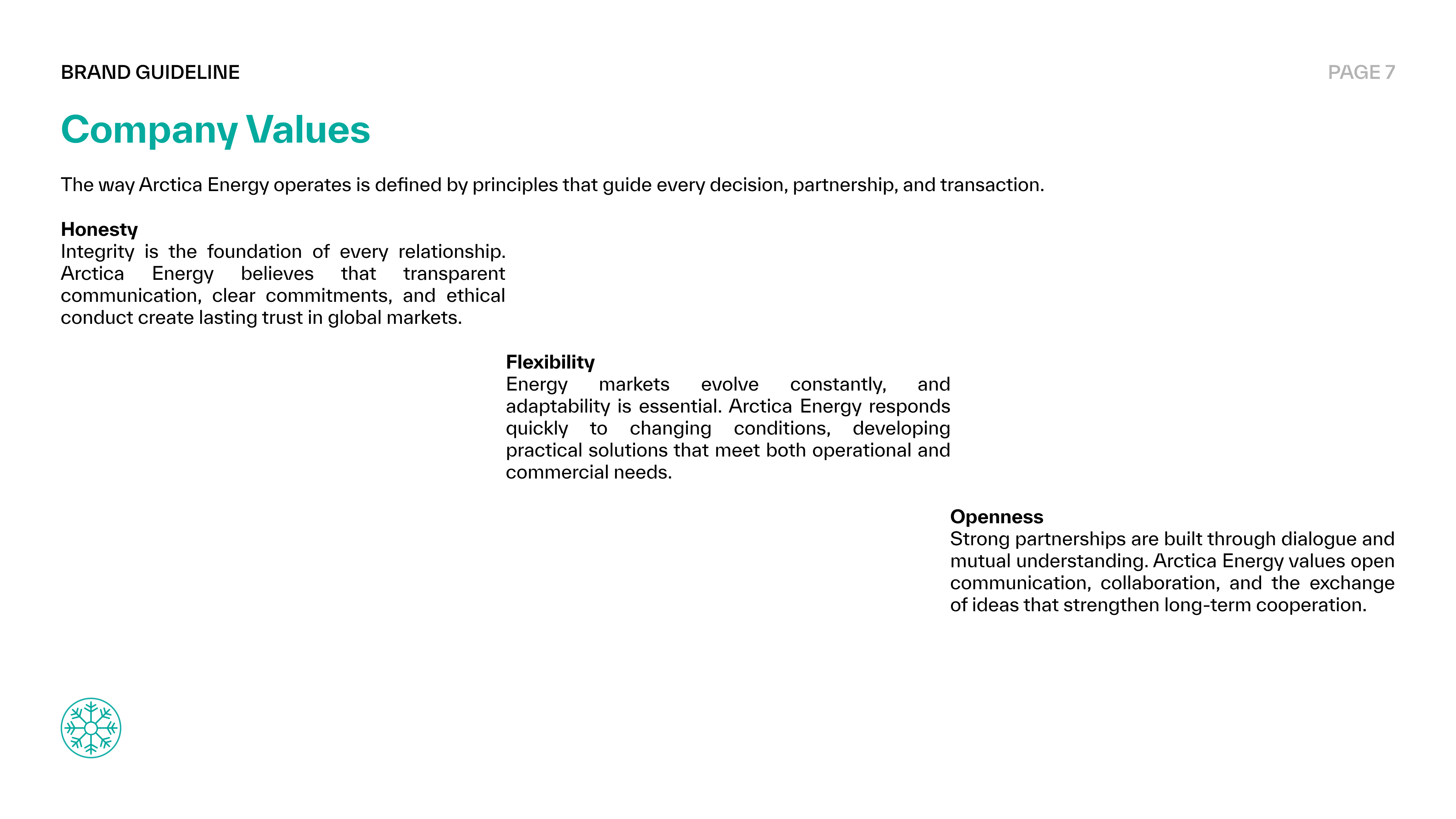 ARCTICA ENERGY BRANDBOOK