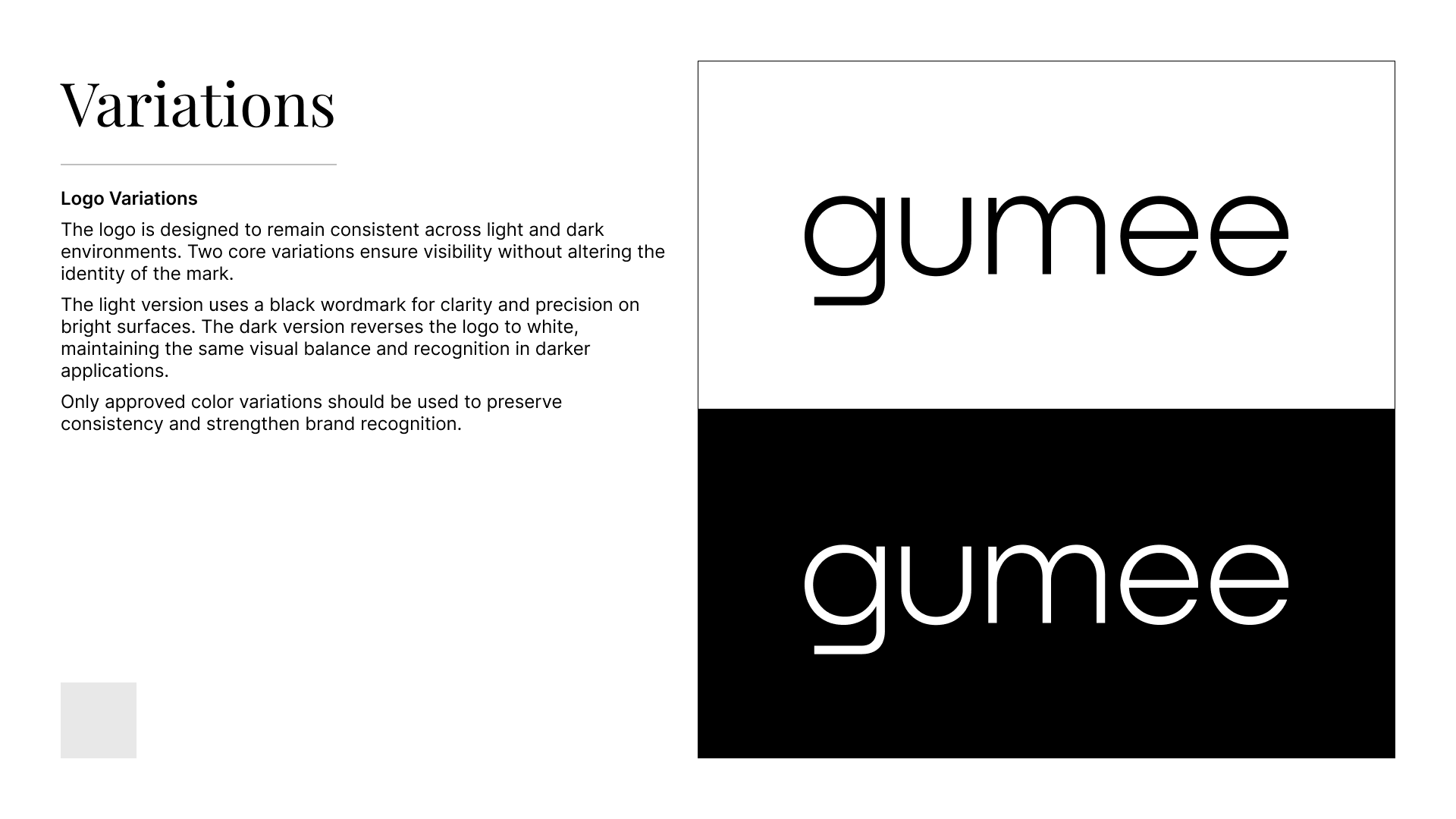GUMEE BRANDBOOK