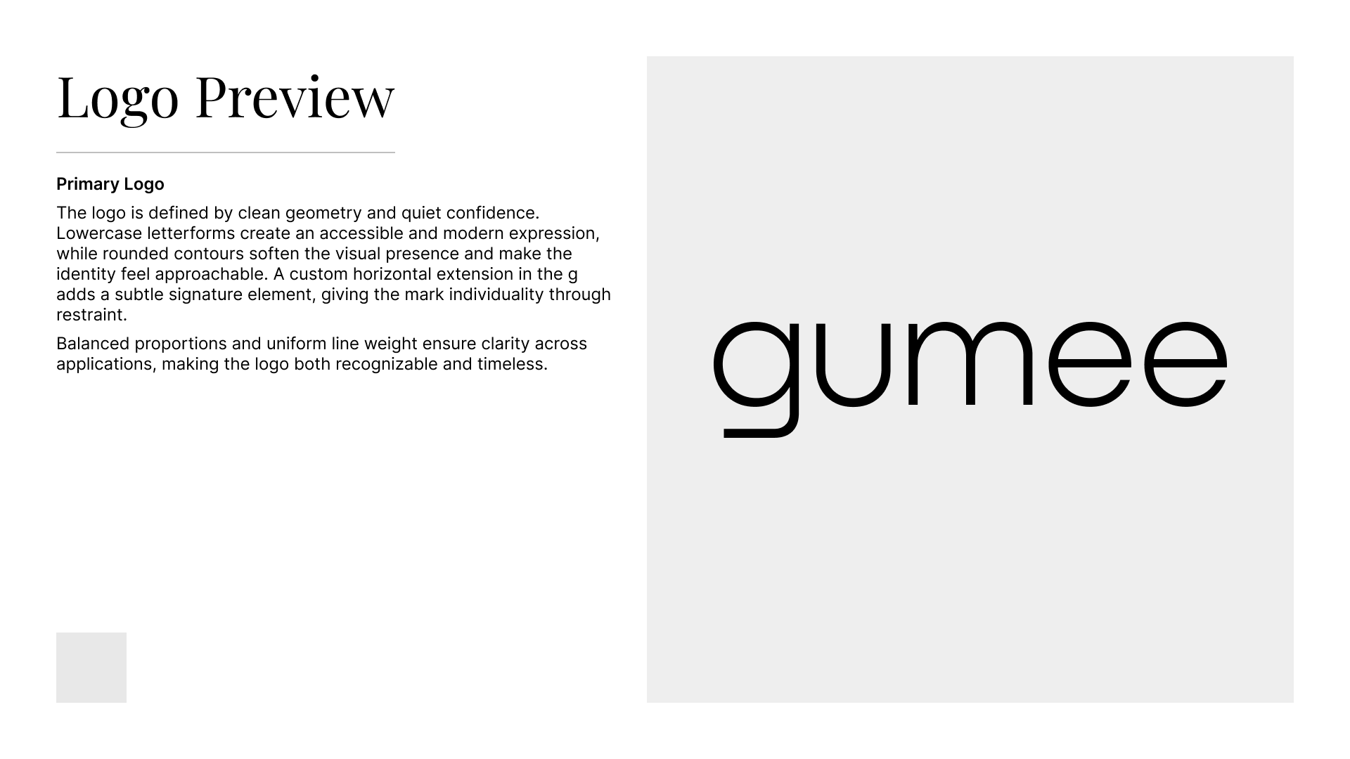 GUMEE BRANDBOOK