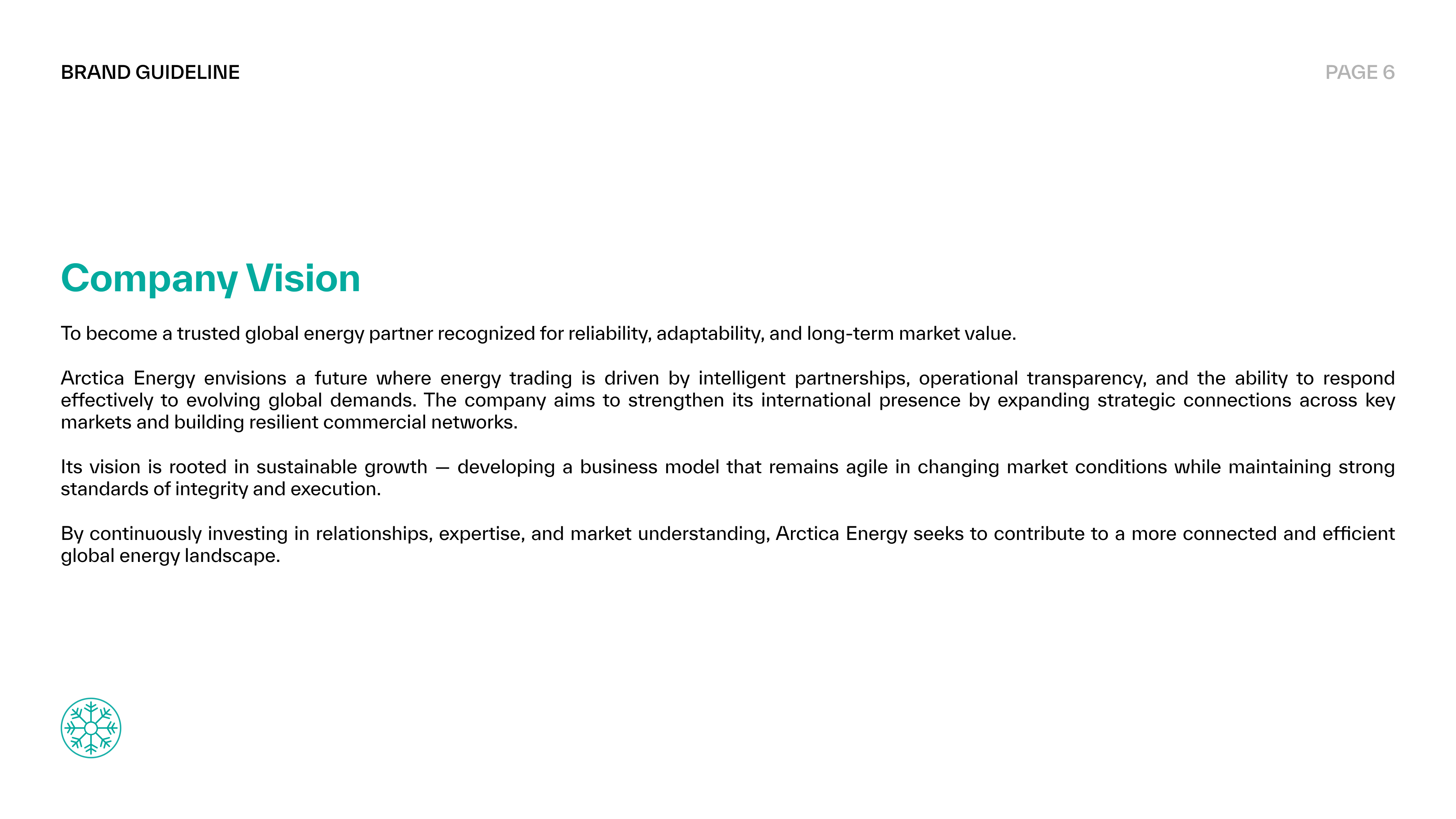 ARCTICA ENERGY BRANDBOOK