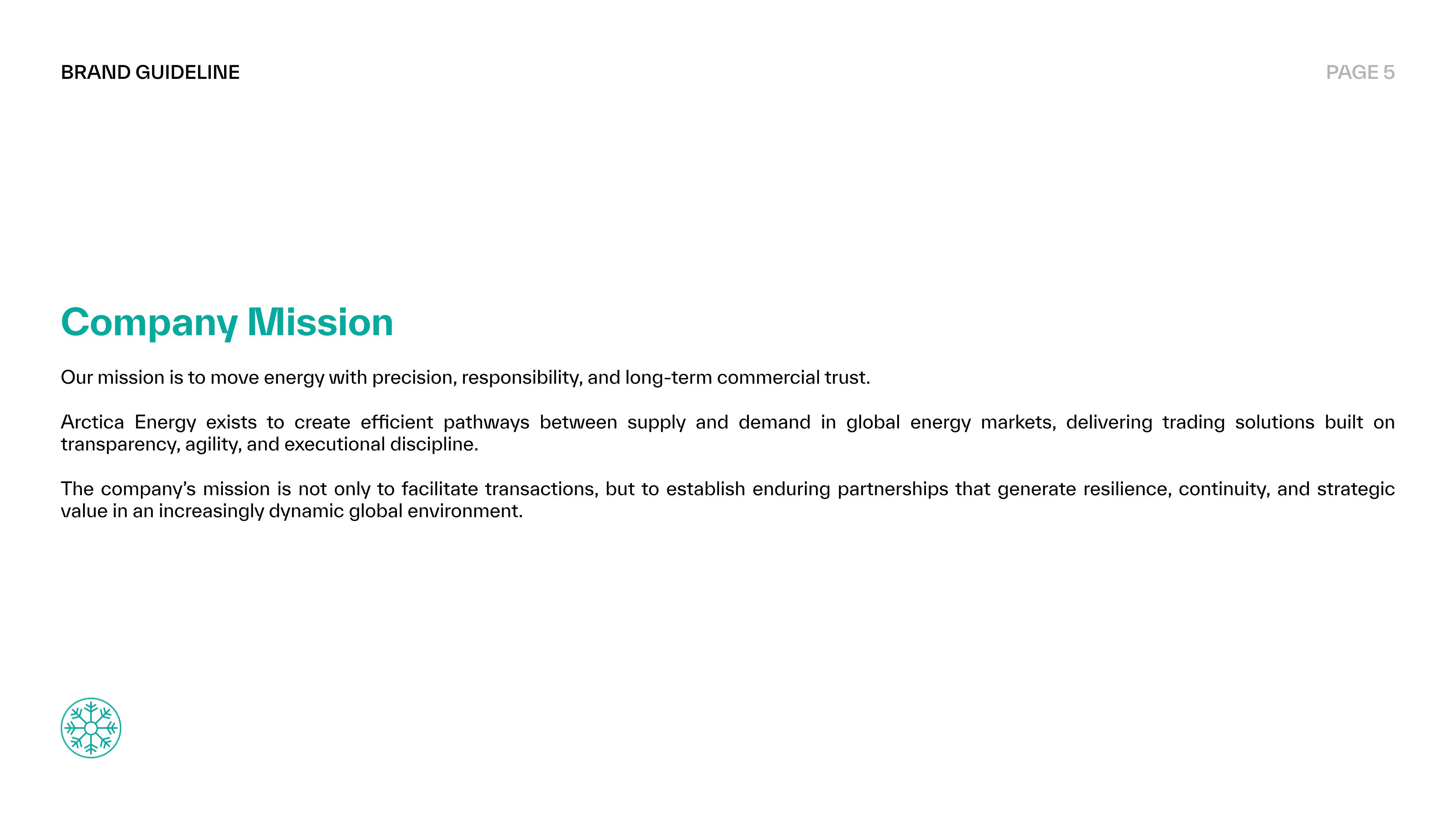 ARCTICA ENERGY BRANDBOOK