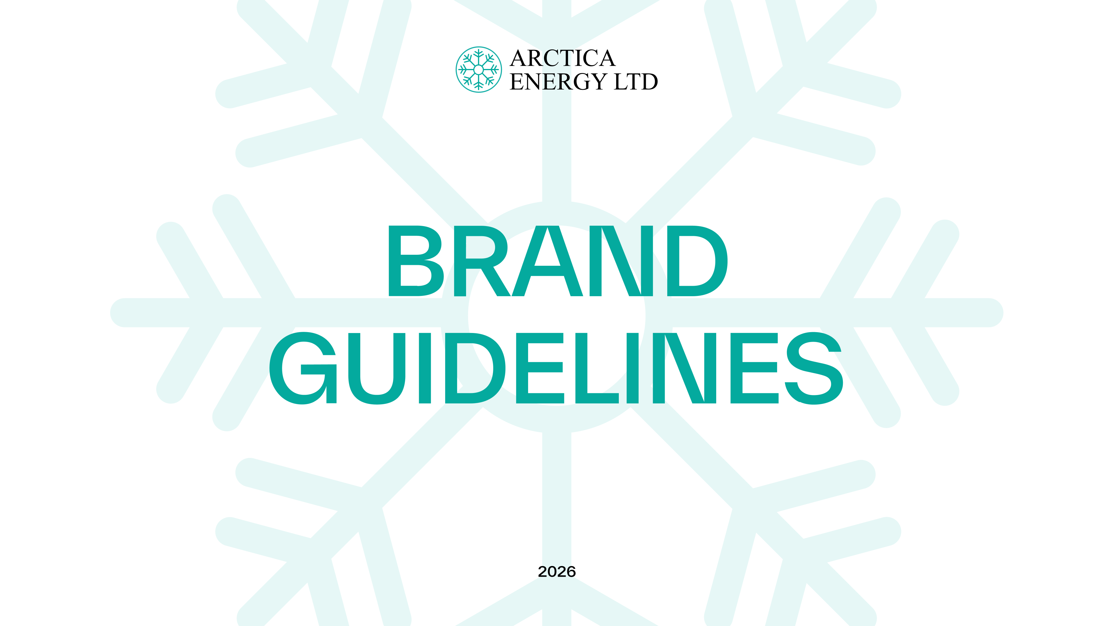 ARCTICA ENERGY BRANDBOOK