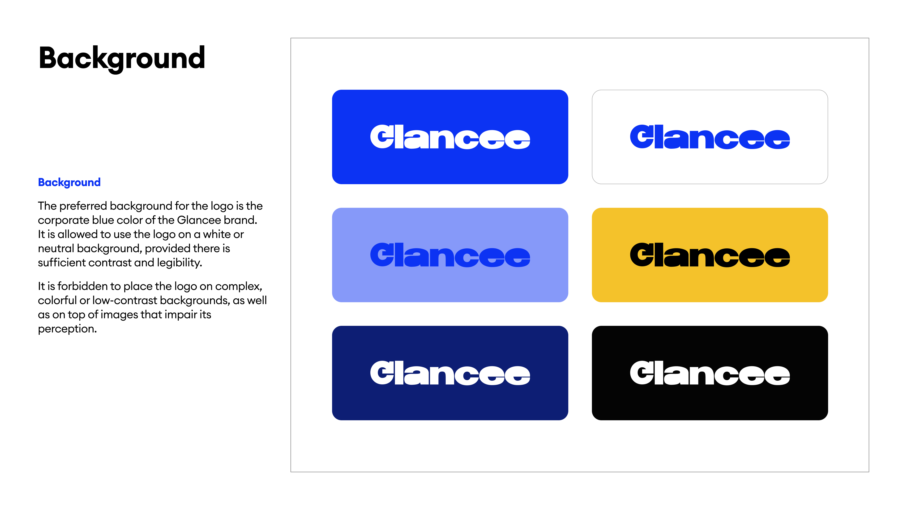 GLANCEE BRANDBOOK