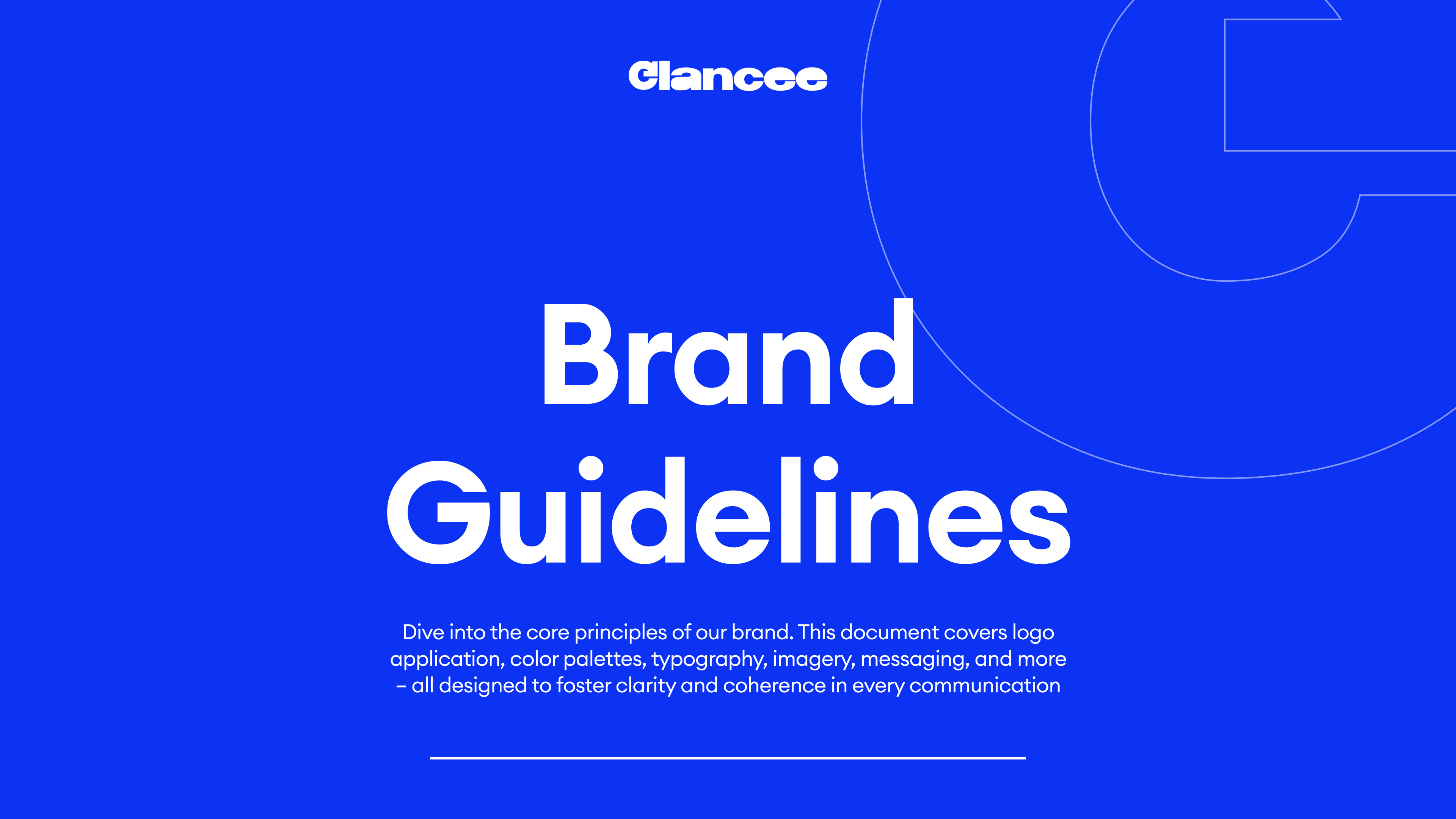 GLANCEE BRANDBOOK
