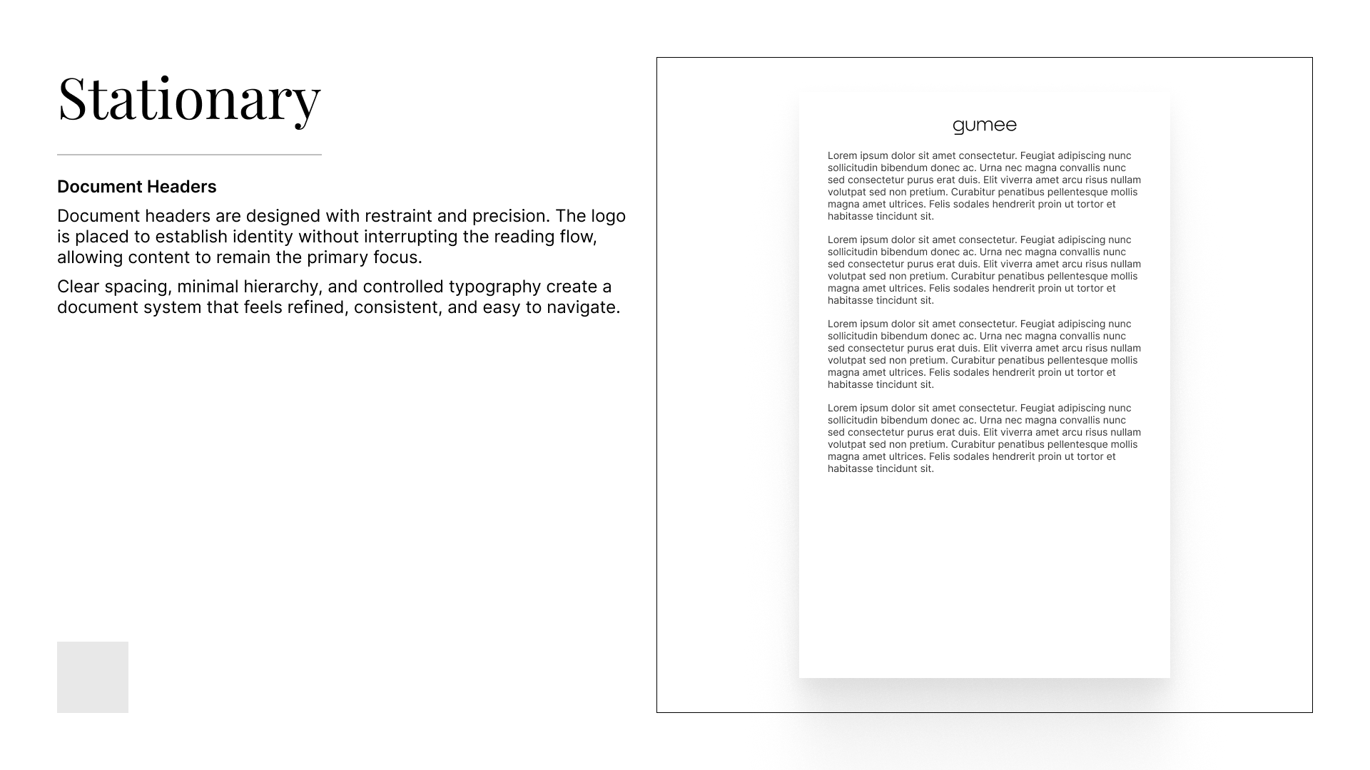 GUMEE BRANDBOOK