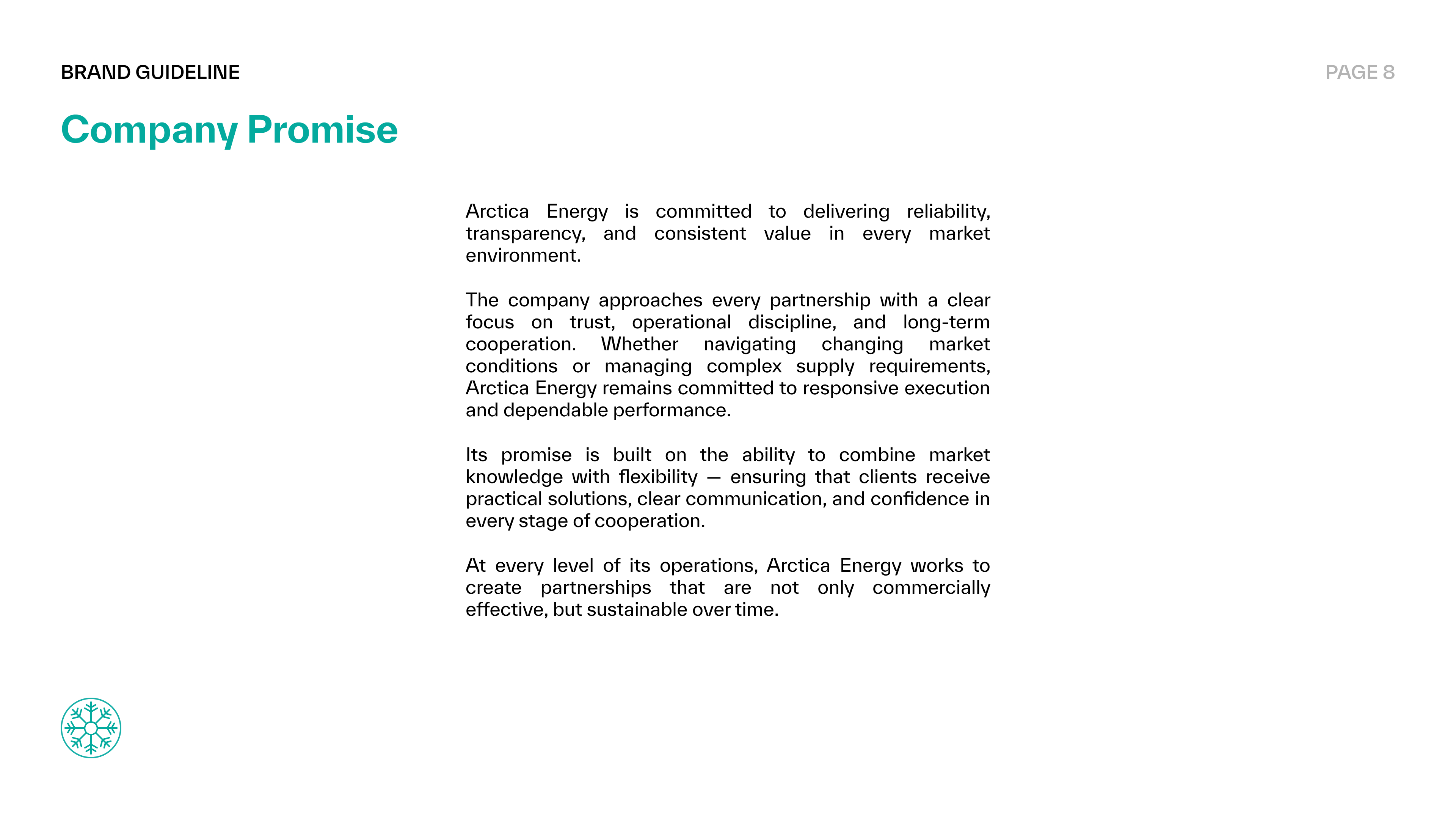 ARCTICA ENERGY BRANDBOOK
